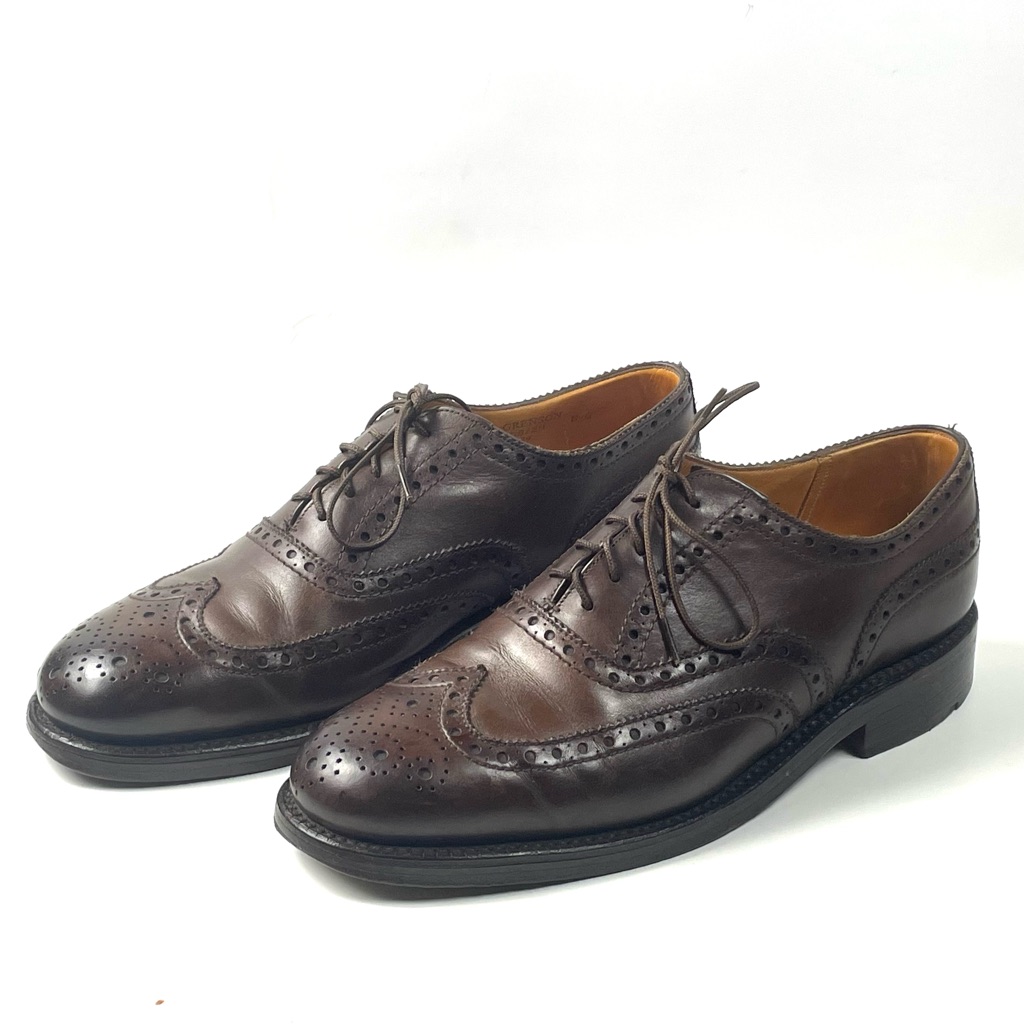 Grenson London Mens Wingtip Oxfords Size 8.5 Us-9.5